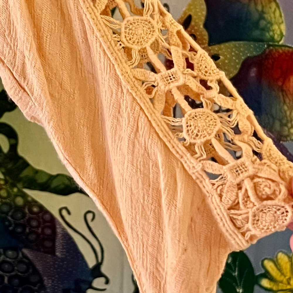 πΊπHPππΊ NWOT Free People Runaway Crochet Top - Picture 7 of 16